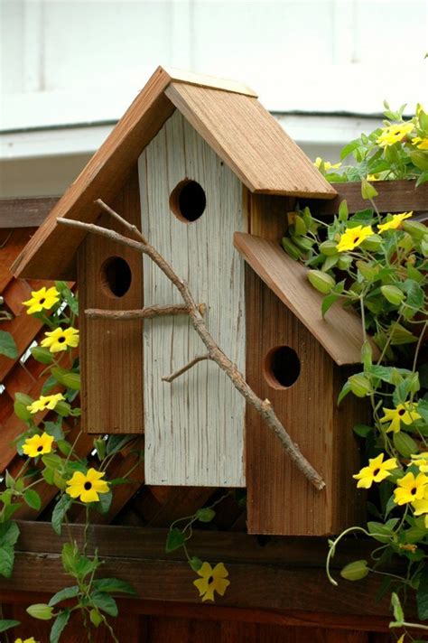 Faire Un Nichoir Oiseau Accrocher Bird Houses Ideas Diy Unique