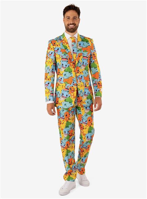Opposuits Pokémon Suit Hot Topic Suit And Tie Slim Fit Blazers
