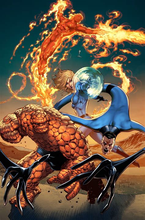 Fantastic Four By Jason Metcalf Color By Ivan Nunes Fantastic Four