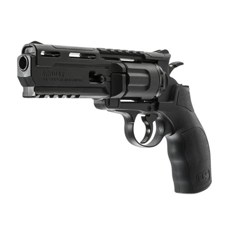 Umarex Brodax 177 Steel Bb Co2 Airgun Revolver Black Mir Tactical