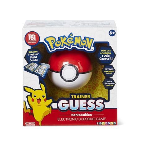 Pokémon Trainer Guess Johto Edition Electronic Game Multi Free Shipping