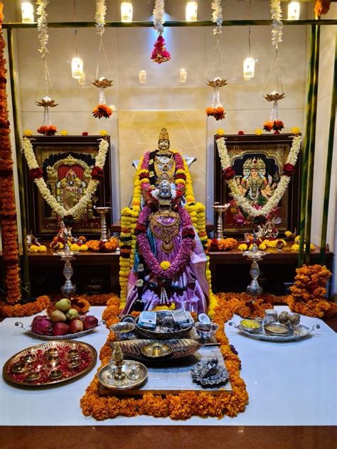 Temple Decor Puja Room Room Ideas Table Decorations Quick