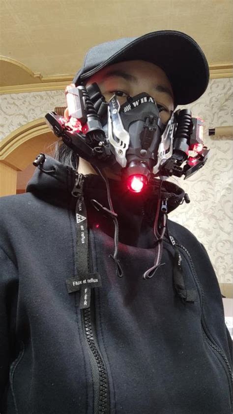 Led Mask Cyberpunk 2077 Cyberpunk 2022 Dj Mask Led Mask Etsy