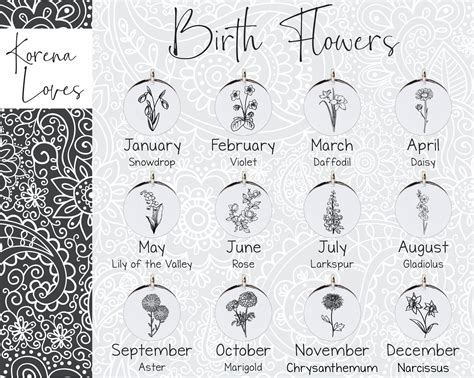 October Birth Flower Earrings Marigold Birth Flower Best Etsy Canada