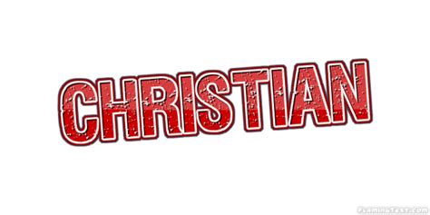 Christian Logo Herramienta De Diseño De Nombres Gratis De Flaming Text