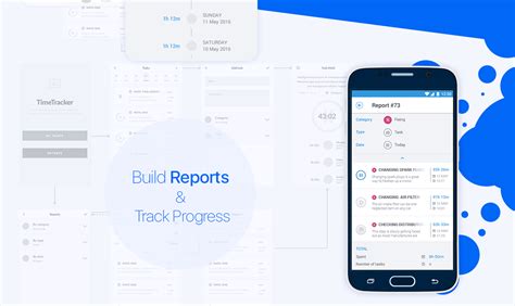 Employee database, mobile time tracking, offline time tracking, overtime calculation, timesheet management about clockify : Time Tracking App UI/UX and Development | Mobilunity