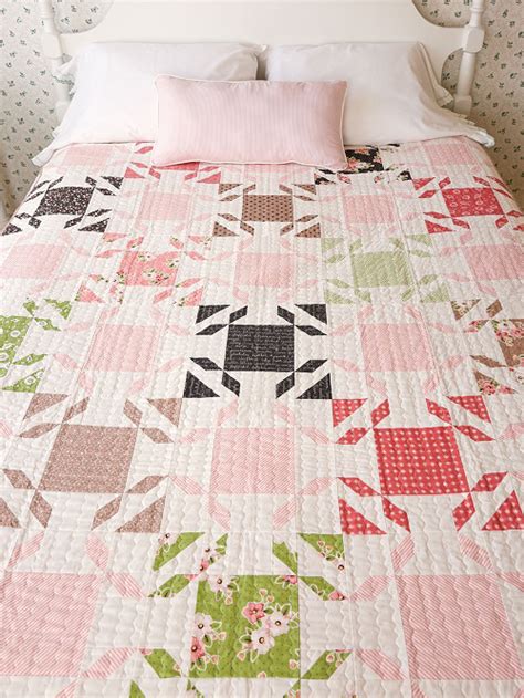 Showcase Beautiful Fabric In This Pretty Quilt Quilting Digest