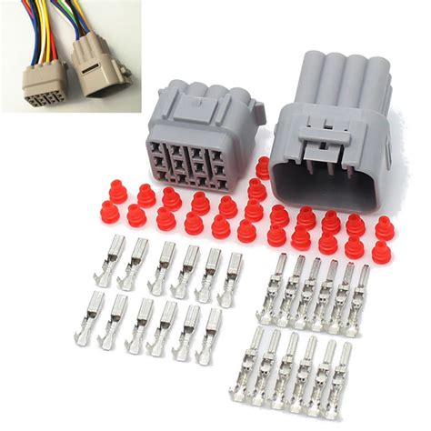 1 Set Waterproof Connectors 12 Pin Way Sealed Electrical Wire Connector