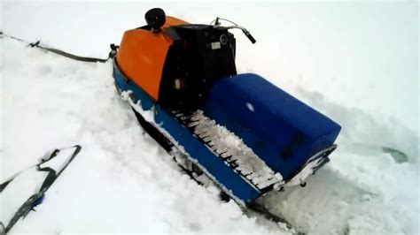 Russian Snowmobile Buran In Snow Captivity Video Dailymotion