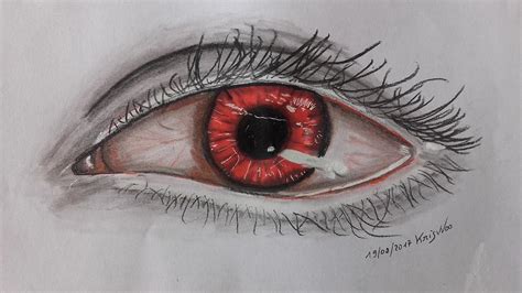 Vampire Eye Drawings