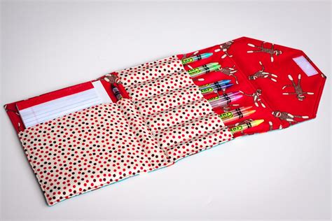 Download Pencil/Crayon Wallet | Planner sewing, Sewing gifts, Sewing crafts