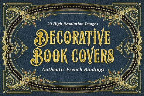 20 Decorative Book Covers Graphic By Blacklabel · Creative Fabrica