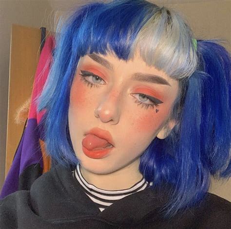 Bluehair Inspiration Pretty Girl Makeup Evefrsr