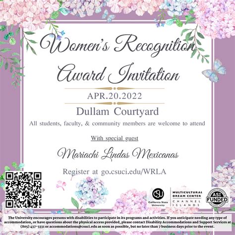 Womens Recognition Awards Ceremony News Releases Csu Channel Islands