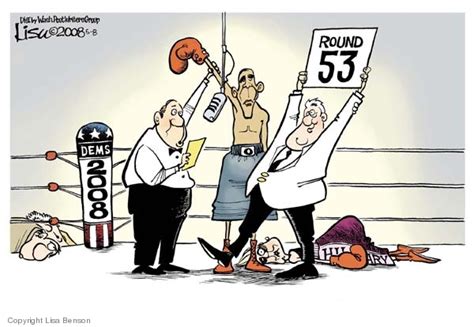 Lisa Bensons Editorial Cartoons Boxing Match Editorial