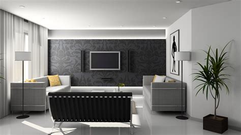 Download Wallpaper 1920x1080 Living Room Room Style Sofa Tv