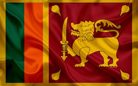 Sri Lanka Calendar With National Country Flag Month D