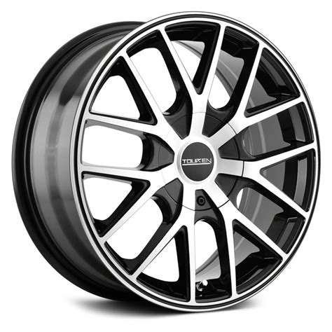 TOUREN® TR60 3260 Wheels - Black with Machined Face Black Ring Rims