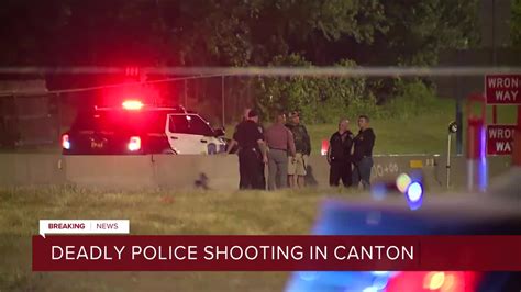 Canton Officers Shoot Kill Man After Being Fired At Officer Grazed By