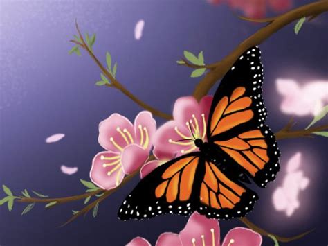 How To Make A Beautiful Spring Butterfly Scenery