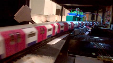 London Underground Model Railway 00 Scale Train Part 2 Youtube