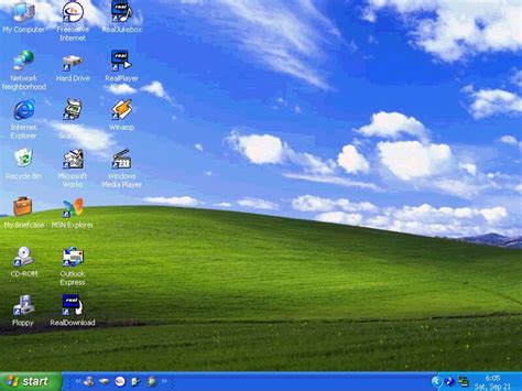 Screenshots Windows 95 Windows Xp Free Download