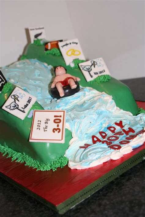 Edge Desserts Fast Forward Video 30th Birthday Cake For Doug