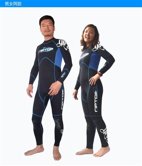 Mm Neoprene Wetsuit Full Body Fleece Lined Warm Diving Suit For Men