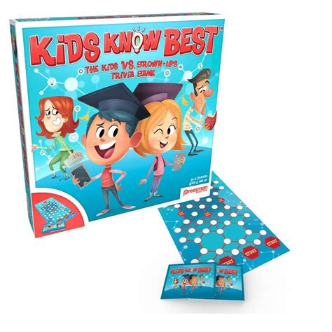 Kids Know Best The Kids Vs Grown Ups Trivia Game Fun Board Games