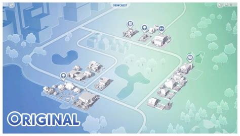 Mod The Sims Newcrest Colour Map Override By Menaceman44 Sims 4