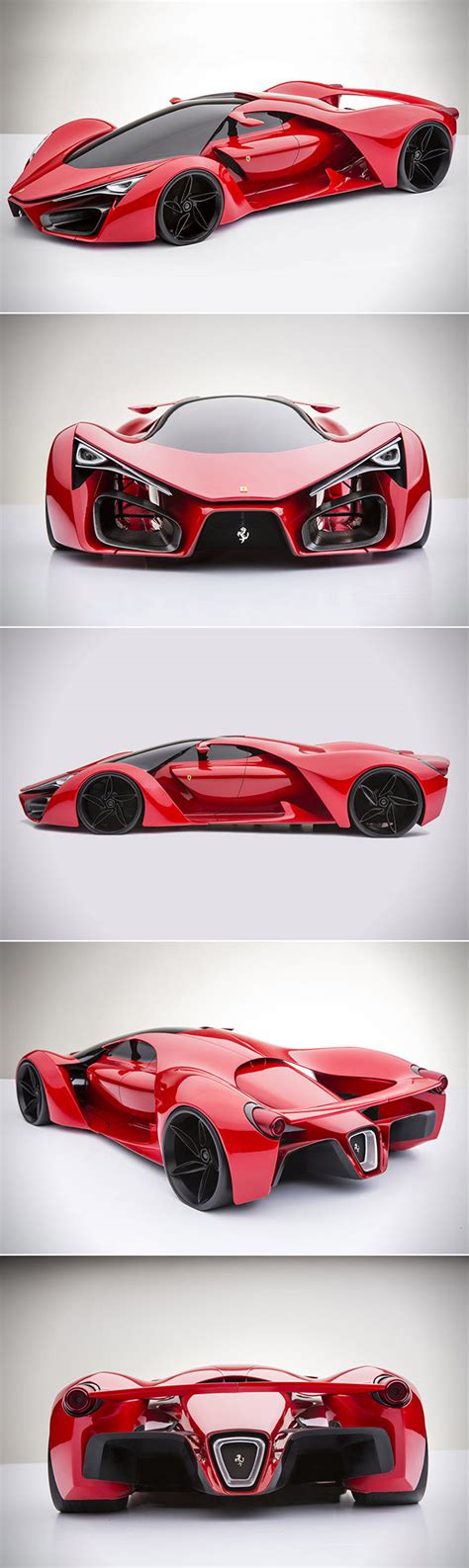These 12 Concepts Show What Auto Designers Think Ferraris Will Look