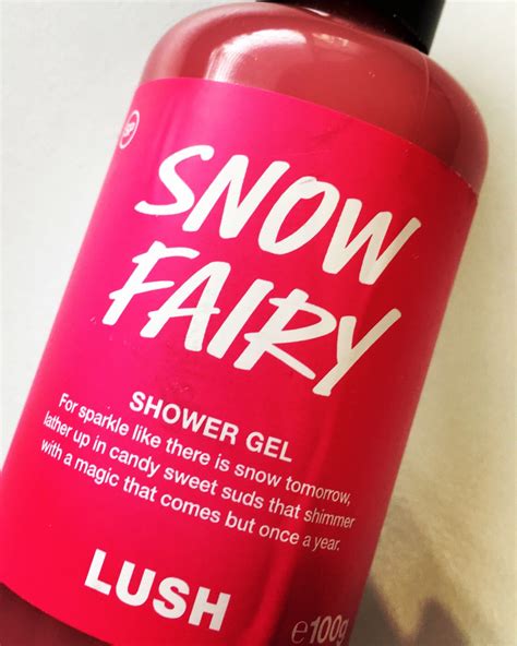 Beauty Shout Box Lush Snow Fairy Shower Gel Review
