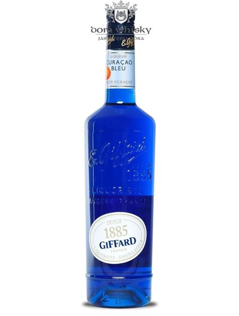 Giffard Blue Curaçao likier barmański 25 0 7l Dom Whisky
