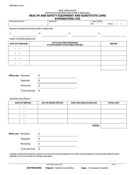 Form Ocfs 3914 Fill Out Sign Online And Download Printable Pdf New
