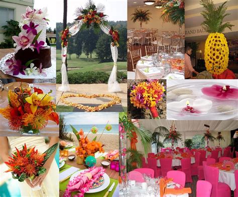 25 tropical wedding décor ideas. Tropical Wedding Designs: Tropical Destination Wedding ...