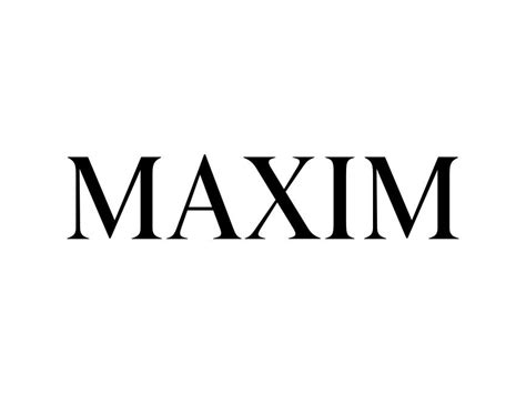 Maxim Logo Png Vector In Svg Pdf Ai Cdr Format