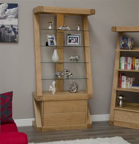 Homestyle Z Oak Glass Display Cabinet Casamo Love Your Home