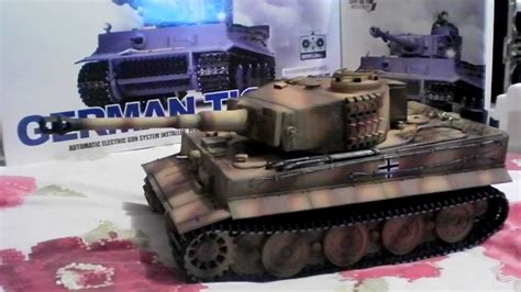 Taigen Tiger Tank Full Metal Upgrade Version V2 131211 Youtube