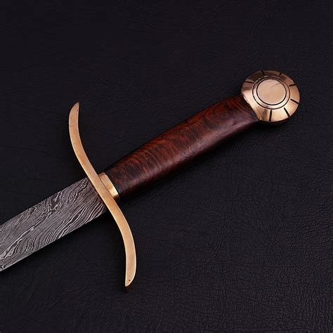 Damascus Celtic Sword 9273 Black Forge Knives Touch Of Modern