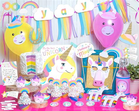 Unicorn Rainbow Birthday Magical Unicorn Party Catch My Party