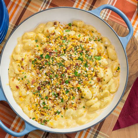 Transfer the macaroni and cheese to a large ungreased baking dish; Gnocchi Mac and Cheese | Recipe (With images) | Mac and ...
