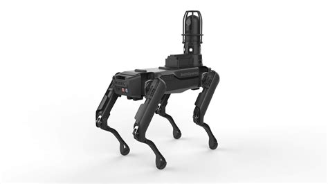 Boston Dynamics Spot Inspection Black 3d Model By Rzo