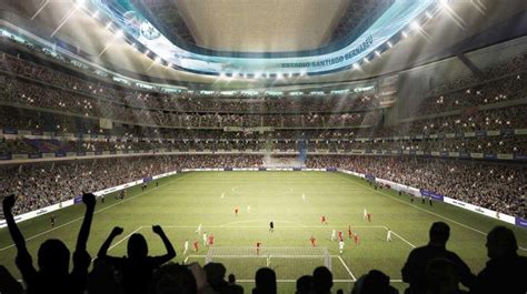 Stadion pod tumbe kafe (05.02.2021). Stunning images of Real Madrid's new Santiago Bernabéu ...