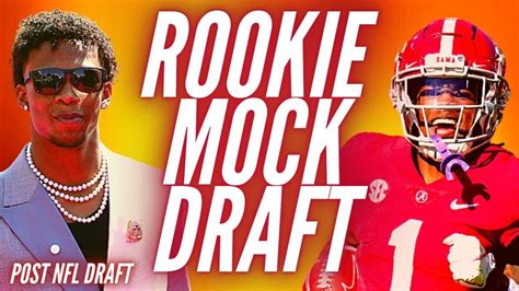 2022 Dynasty Rookie Mock Drafts Post Nfl Draft Youtube