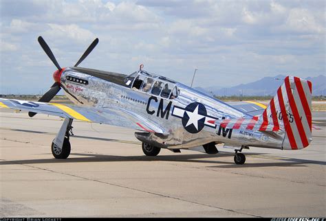 North American P 51c Mustang Untitled Aviation Photo 1699980