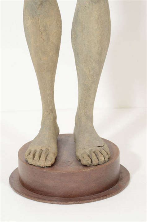 Sculpture Nude Female Circa 1920s Vintage Sculpture Tall Nude