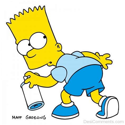 Bart Simpson Holding Something Desi Comments