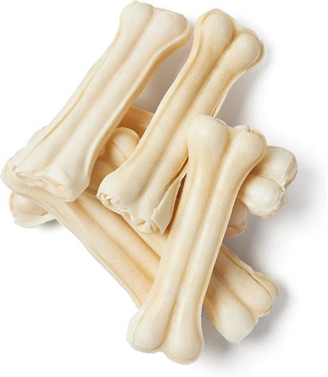 Bones And Chews 6 Compressed Rawhide Bone Dog Treats 6 Count