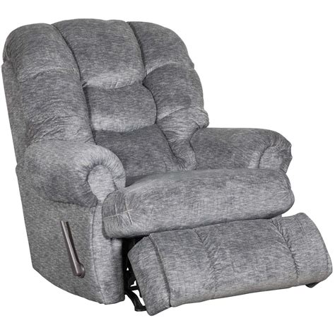 Relax In The Comfort King Charcoal Rocker Recliner