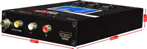 Low Cost Hdmi Digital Modulator With Closed Caprioning Input Qam Atsc